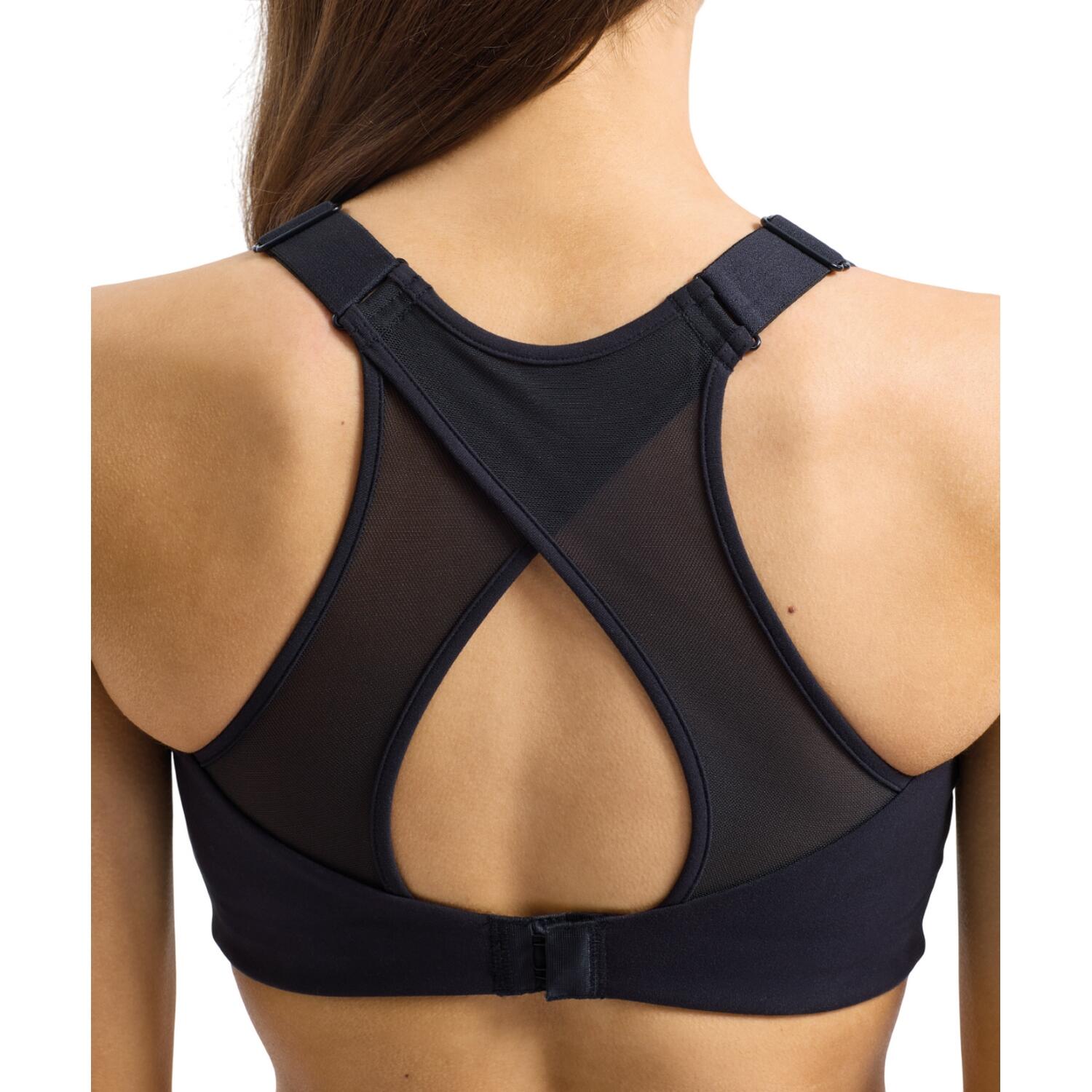 HighImpact Reggiseno SportivoRiciclato Donna TriDri High-Impact Nero 2/3