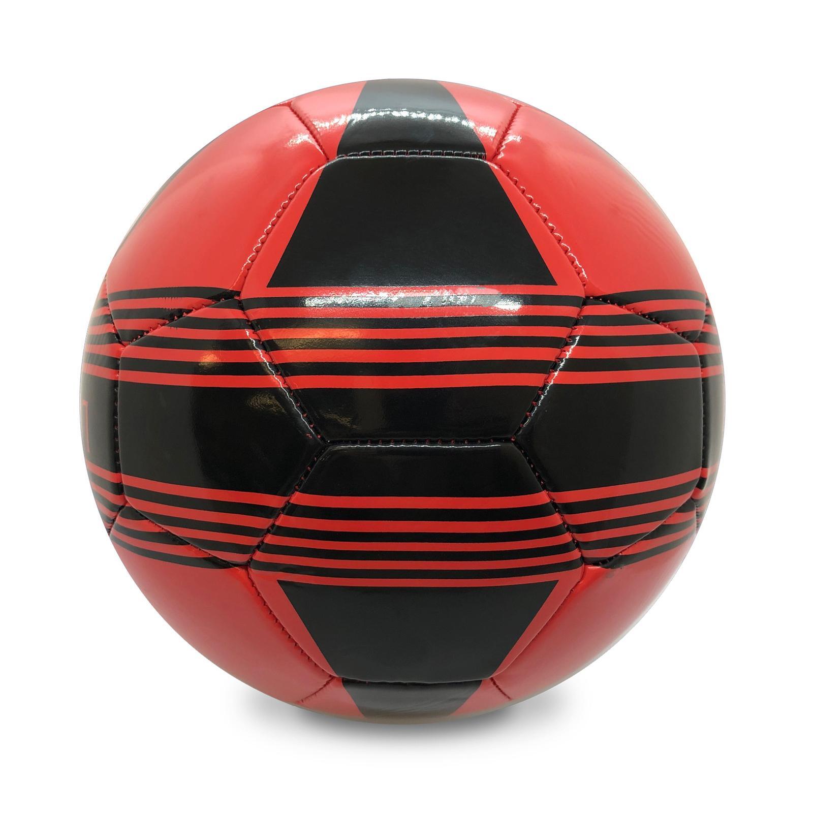 Fußball, Wappen Damen und Herren Rot/Schwarz 2/2