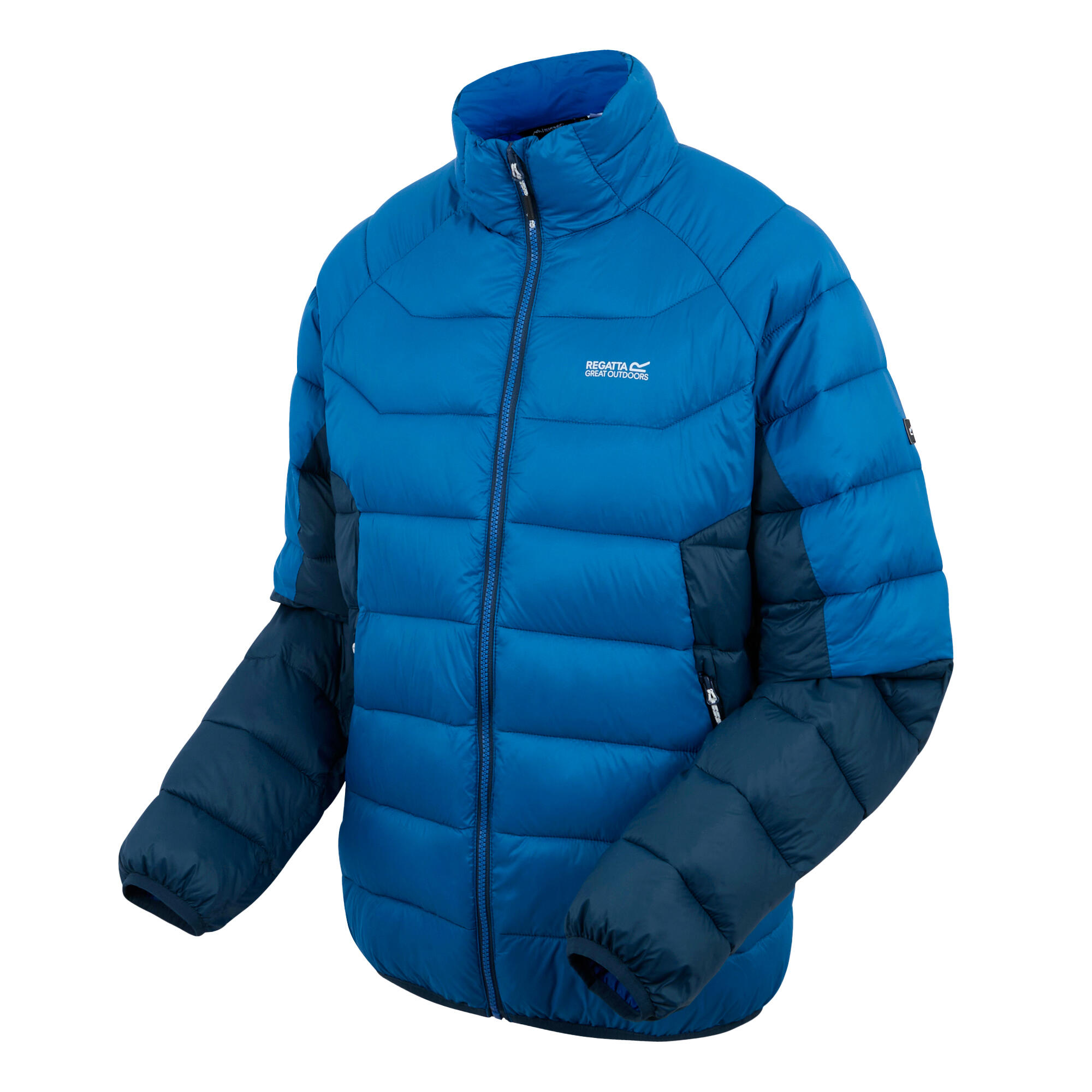 Veste Matelassée DALENT Homme (Bleu Plongée / Denim Sombre) 3/5
