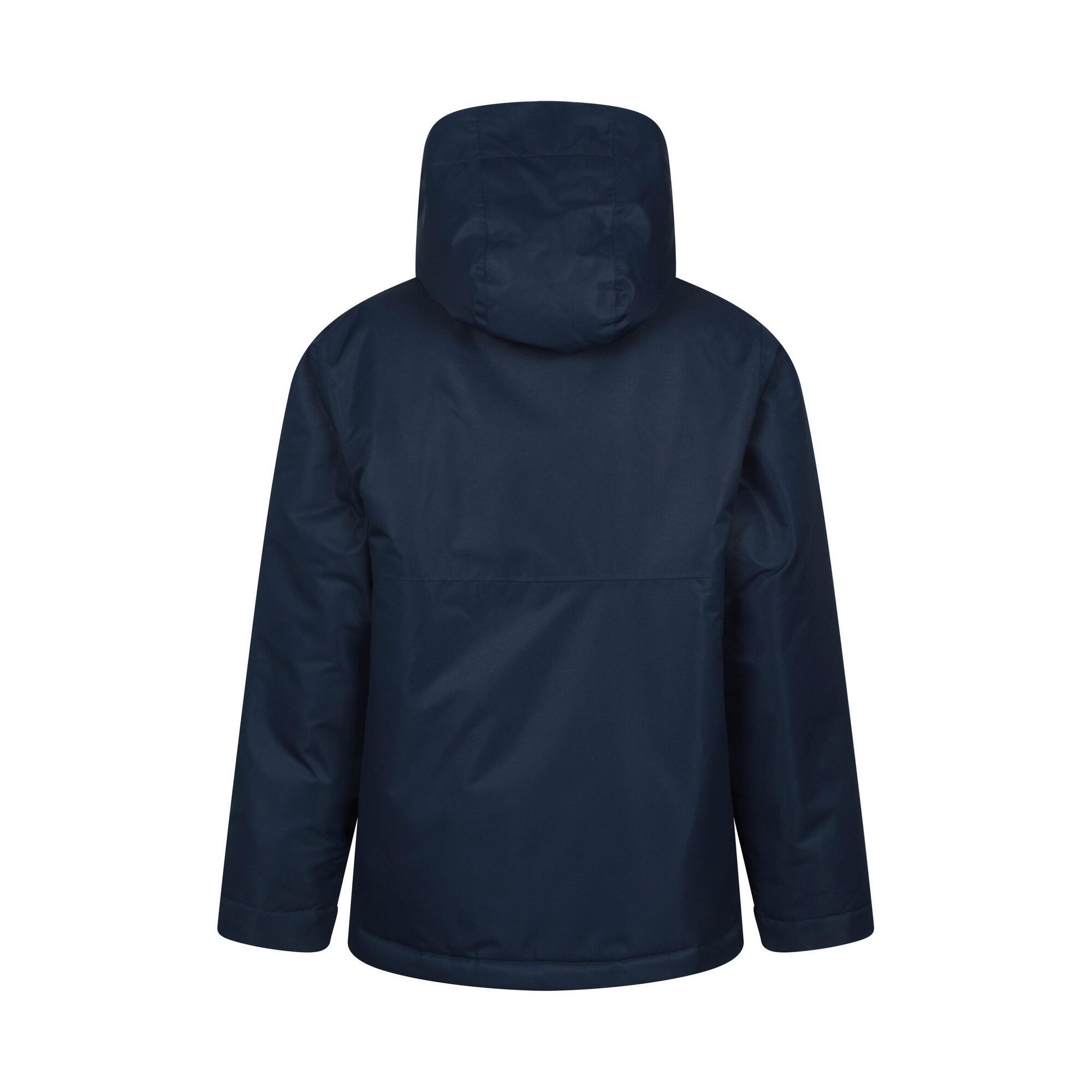 "Ravine" Jacke, wasserfest für , Wattiert Kinder Marine 2/4
