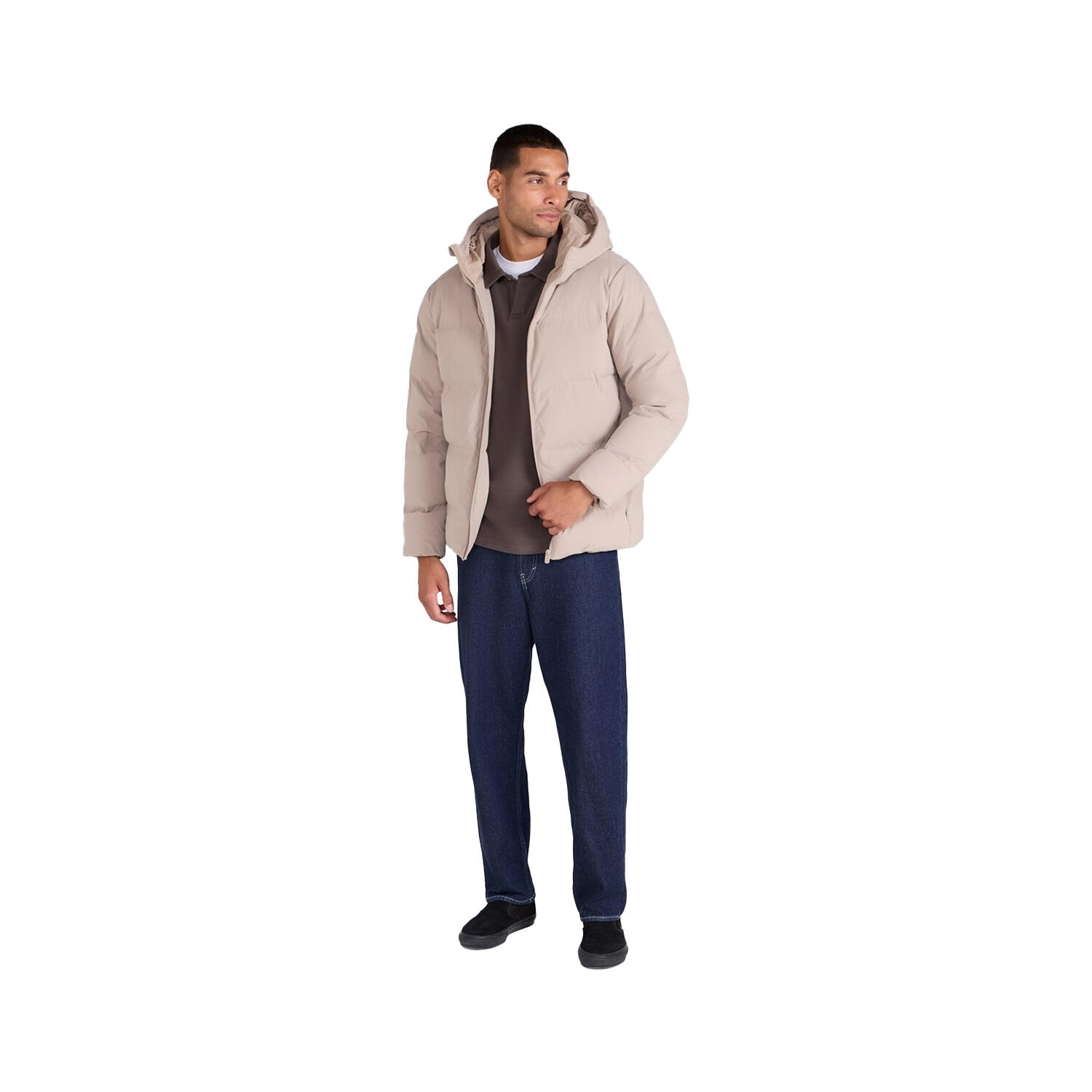 "Tech" Daunenjacke für Herren Beige 4/4