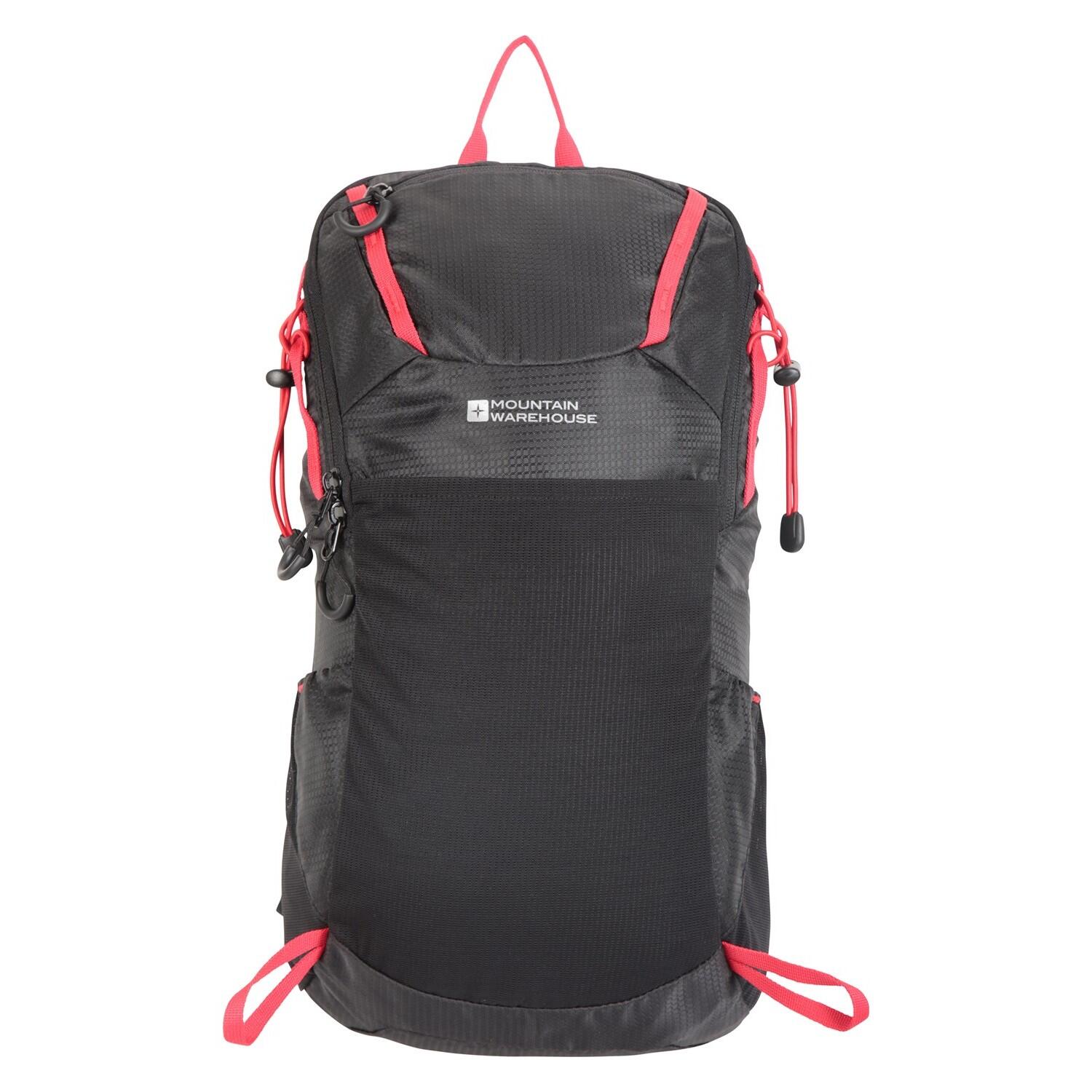 MOUNTAIN WAREHOUSE Inca 18L Backpack (Black/Red)