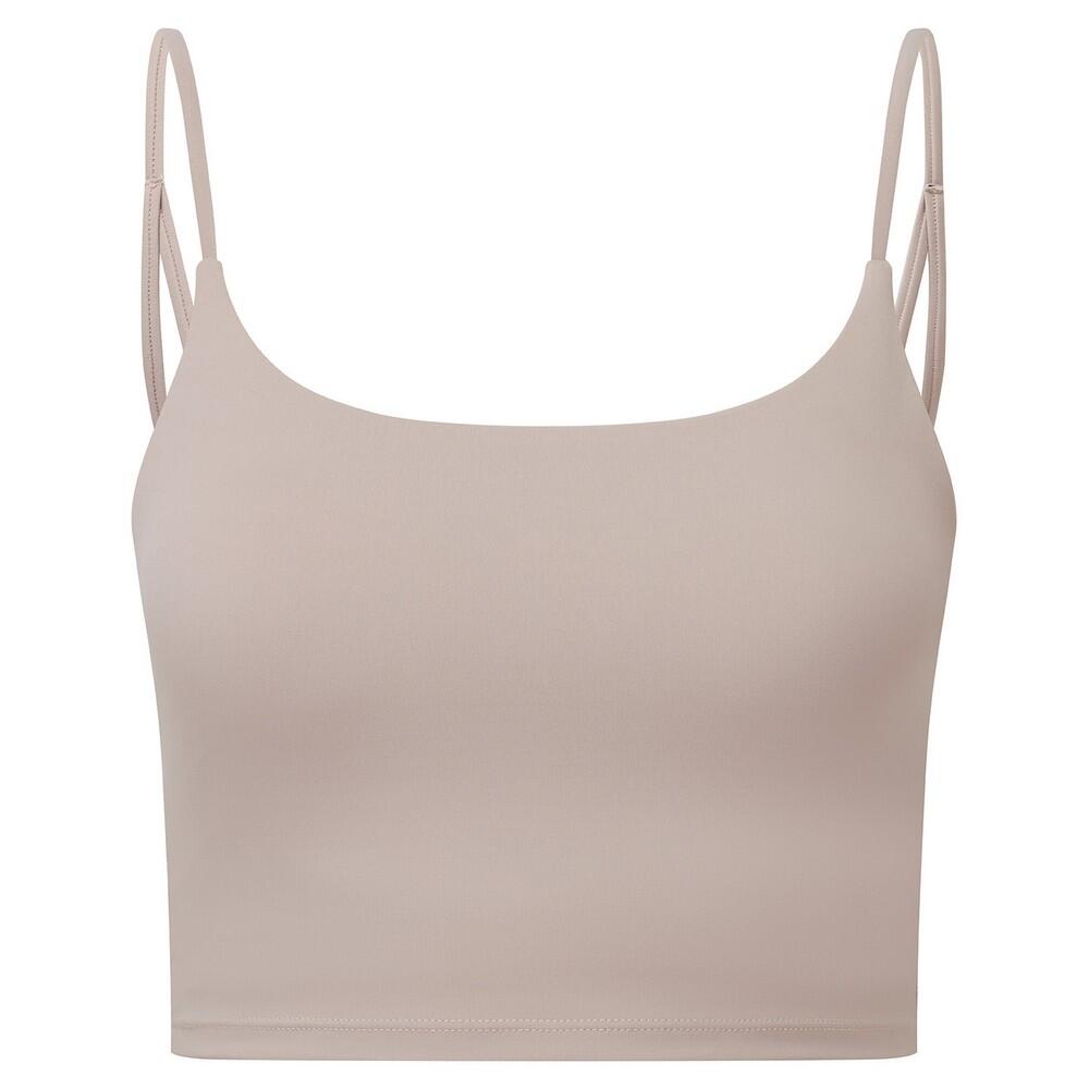 TRIDRI Womens/Ladies Sports Bra (Stone)