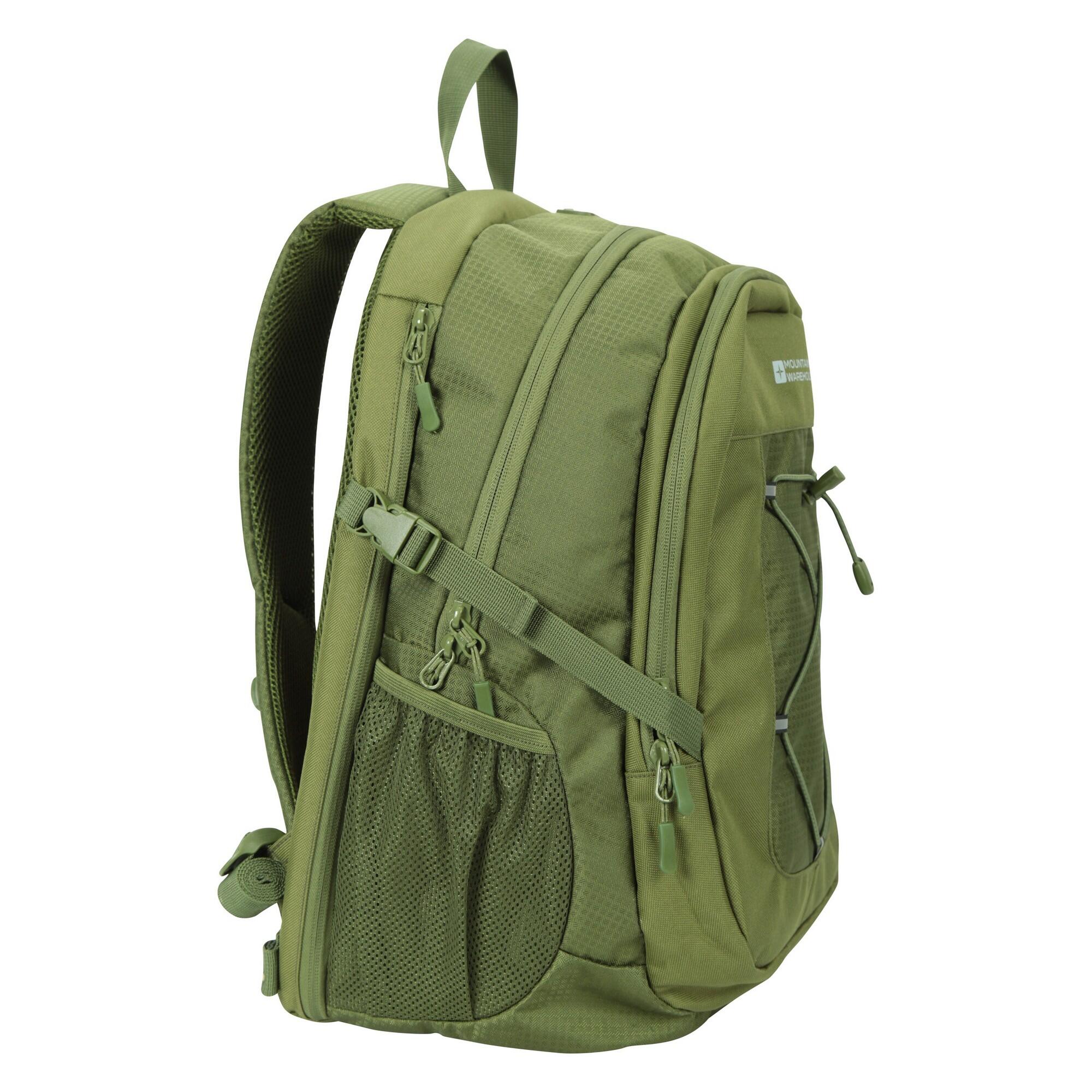 Logo Zaino Mountain Warehouse Peregrine Verde 3/4