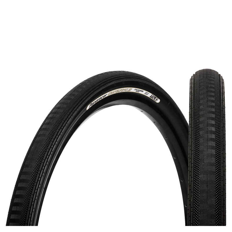 Gravelking Semi Slick Faltreifen - 28'' - Schwarz