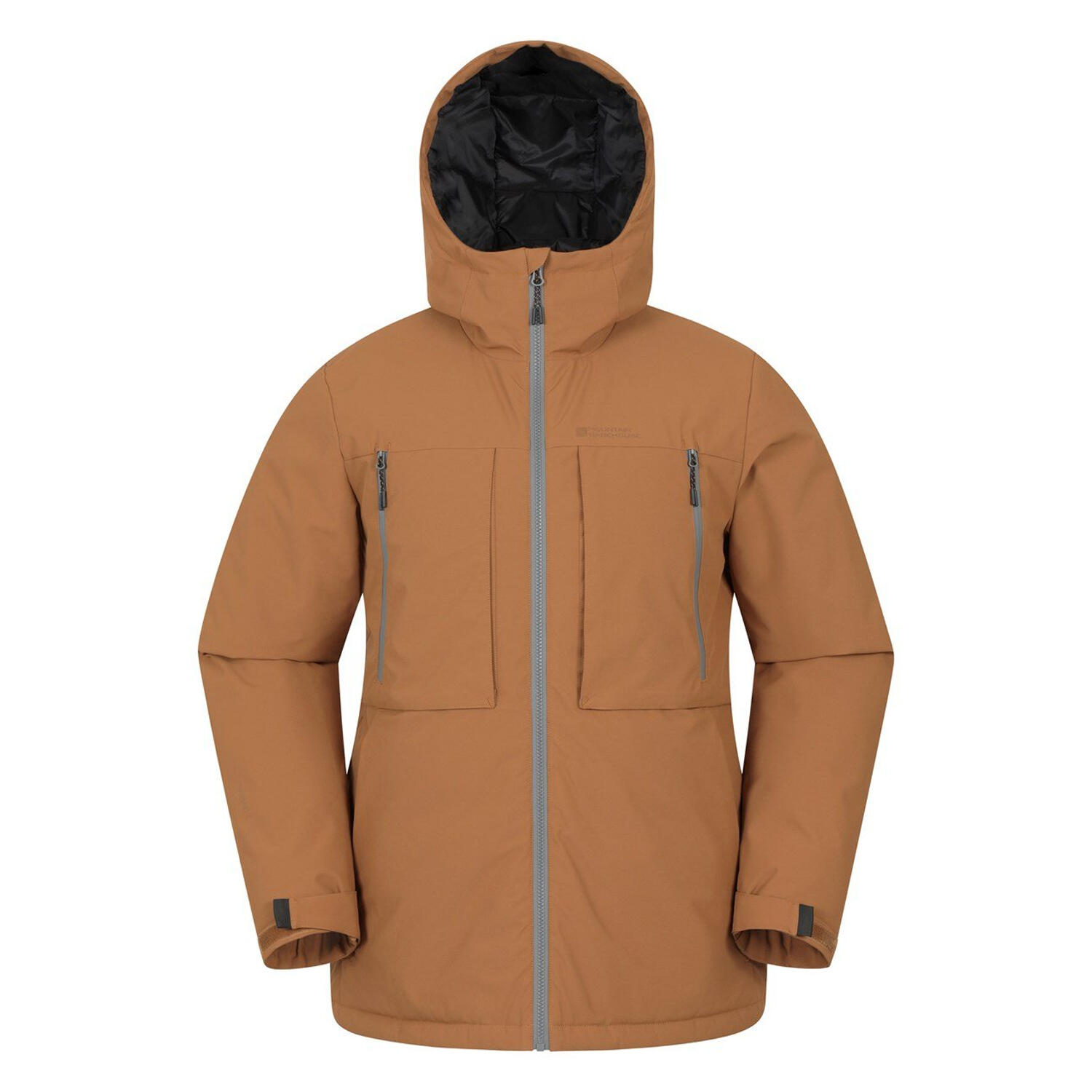 MOUNTAIN WAREHOUSE Langdon Parka Impermeabile Imbottita Uomo Mountain Warehouse Marrone Chiaro