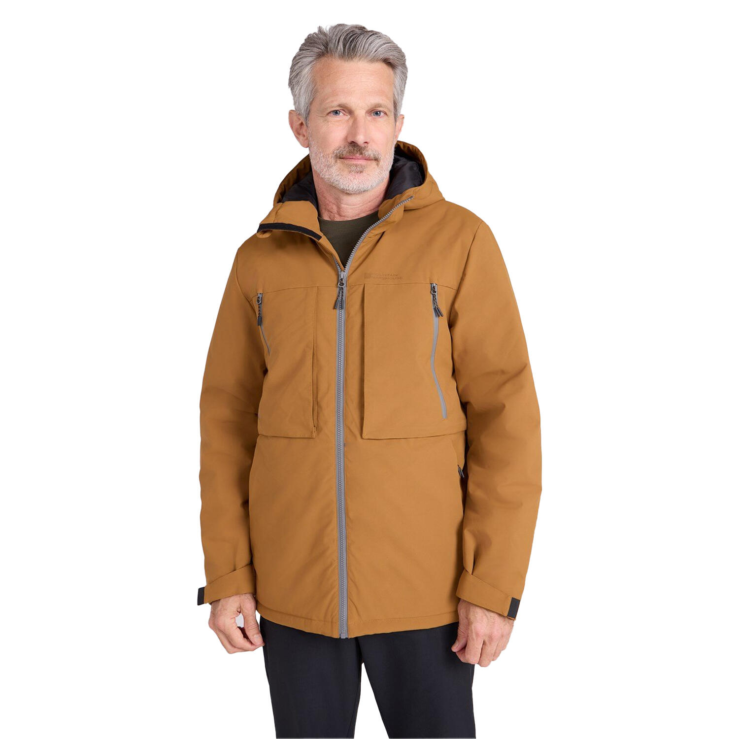 Parka LANGDON Homme (Brun Clair) 4/4