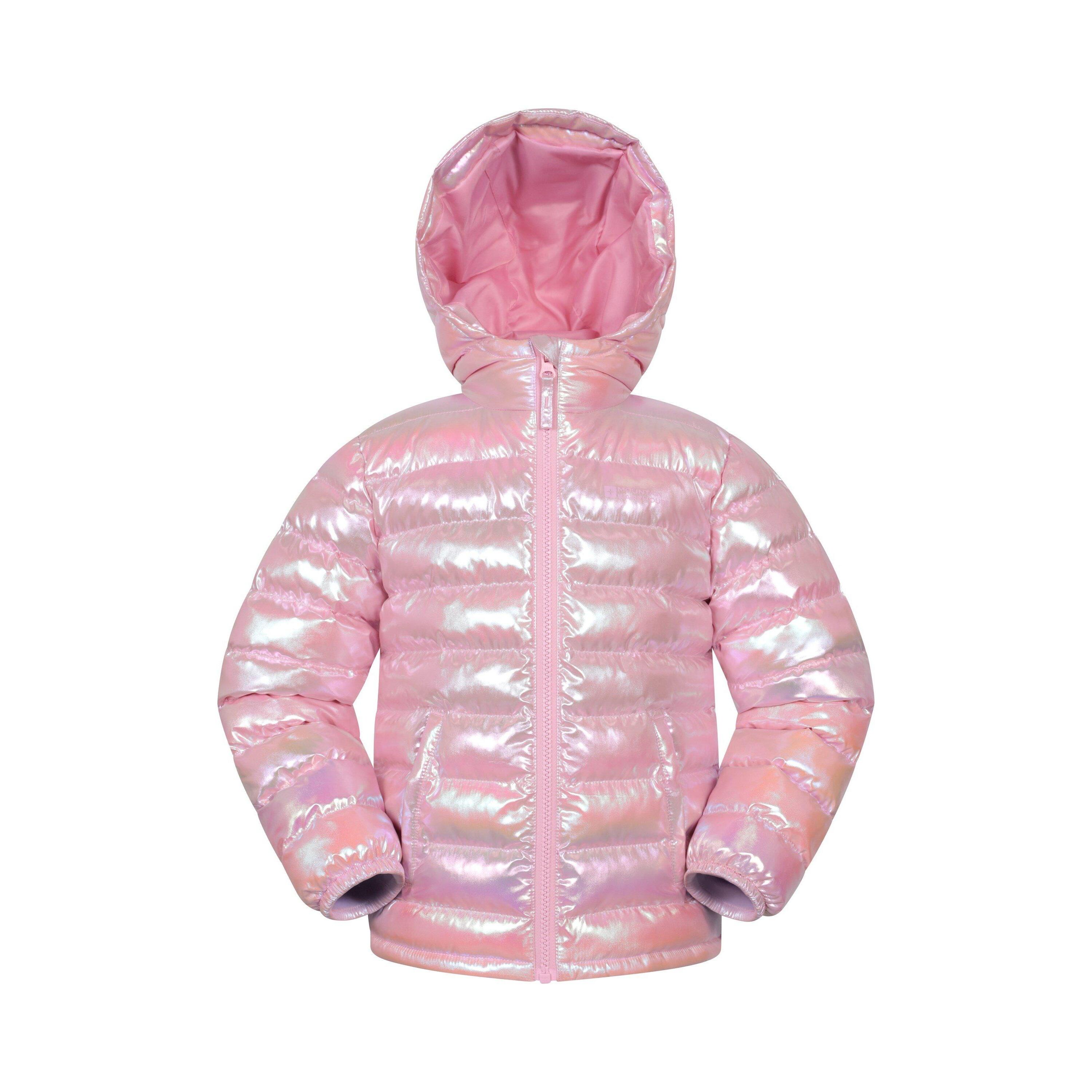 MOUNTAIN WAREHOUSE Childrens/Kids Seasons II Padded Jacket (Pale Pink)