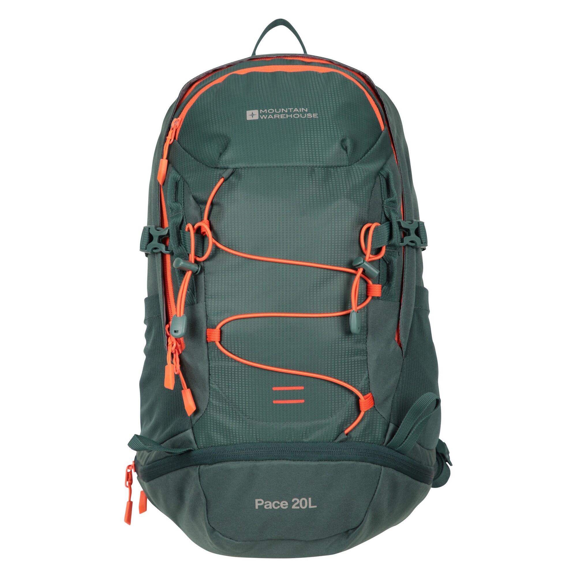 MOUNTAIN WAREHOUSE 20L Zaino Mountain Warehouse Pace Verde Scuro