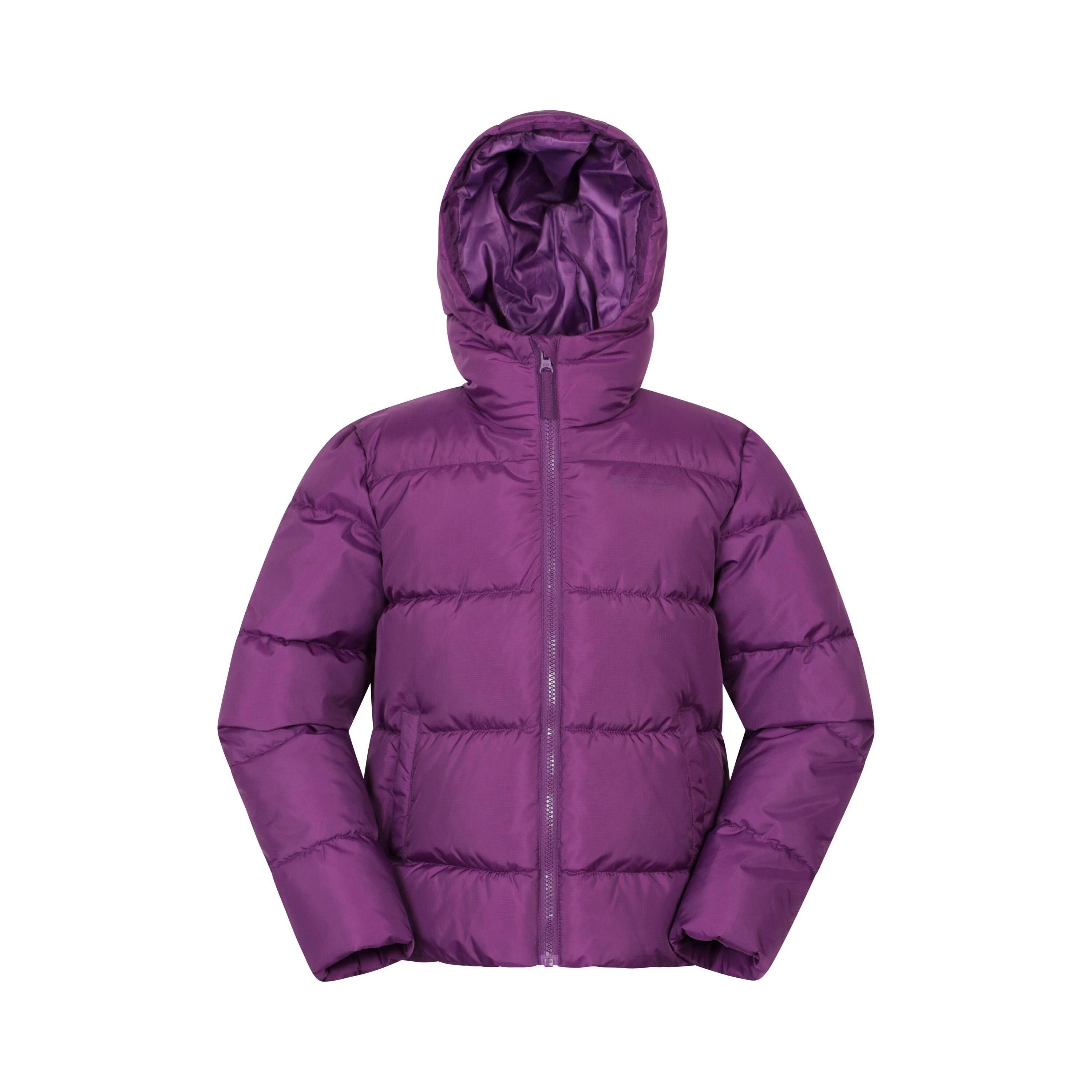 MOUNTAIN WAREHOUSE Lottie Giacca Imbottita Bambini Mountain Warehouse Viola Scuro
