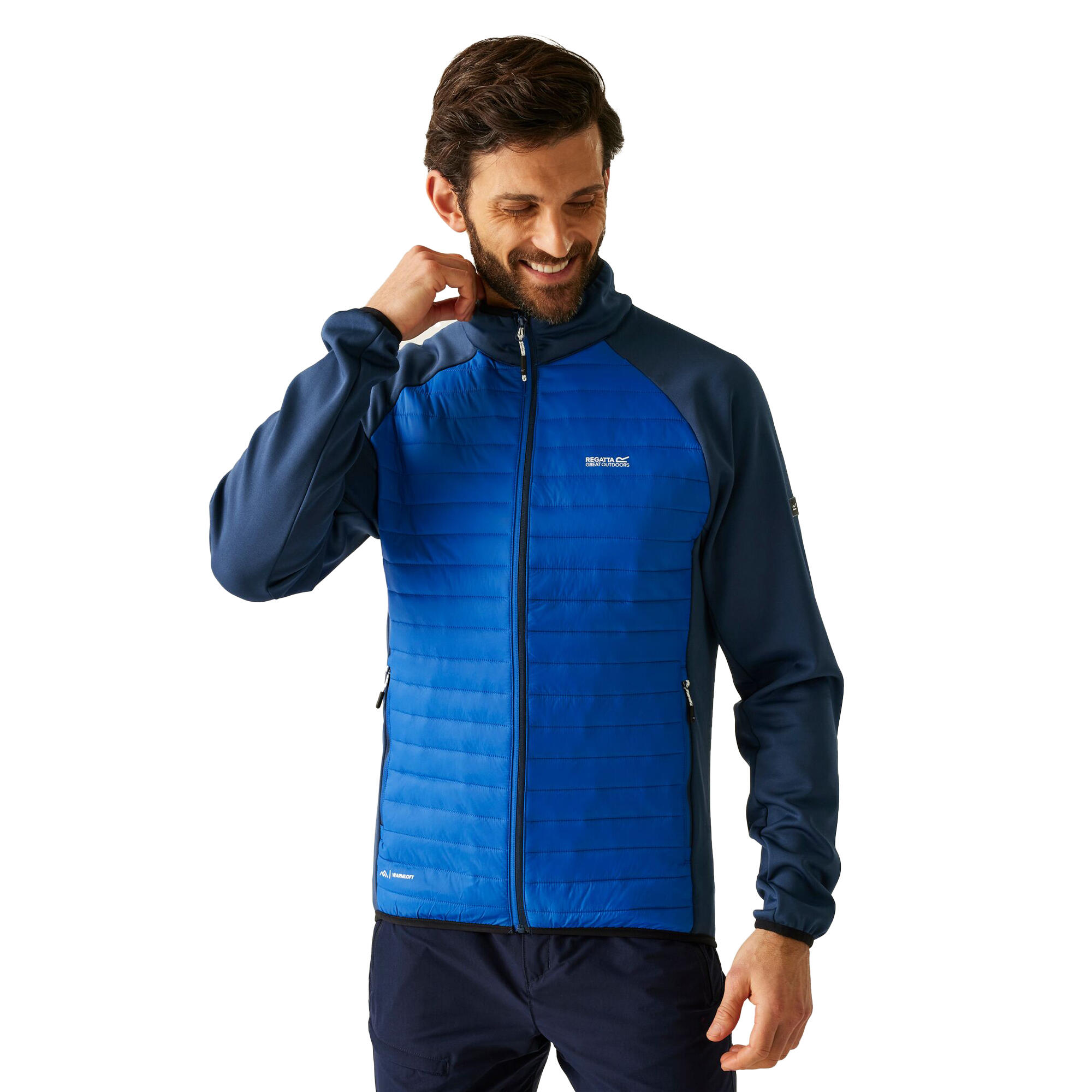 Giacca Ibrida Uomo Regatta Clumber Snorkel Blue Moonlight Denim 4/5