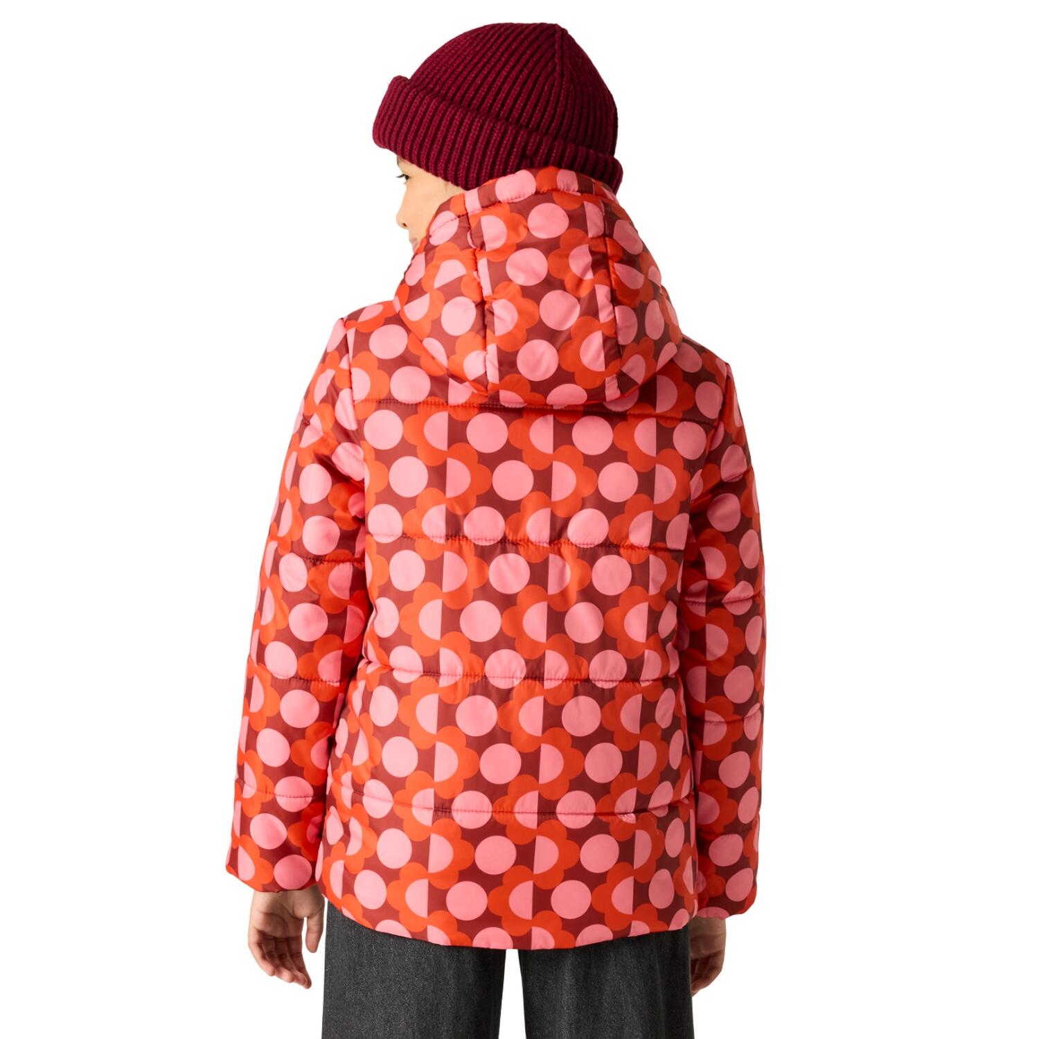 Veste Matelassée Motif/style Floral ORLA KIELY Fille (Rouge) 4/5