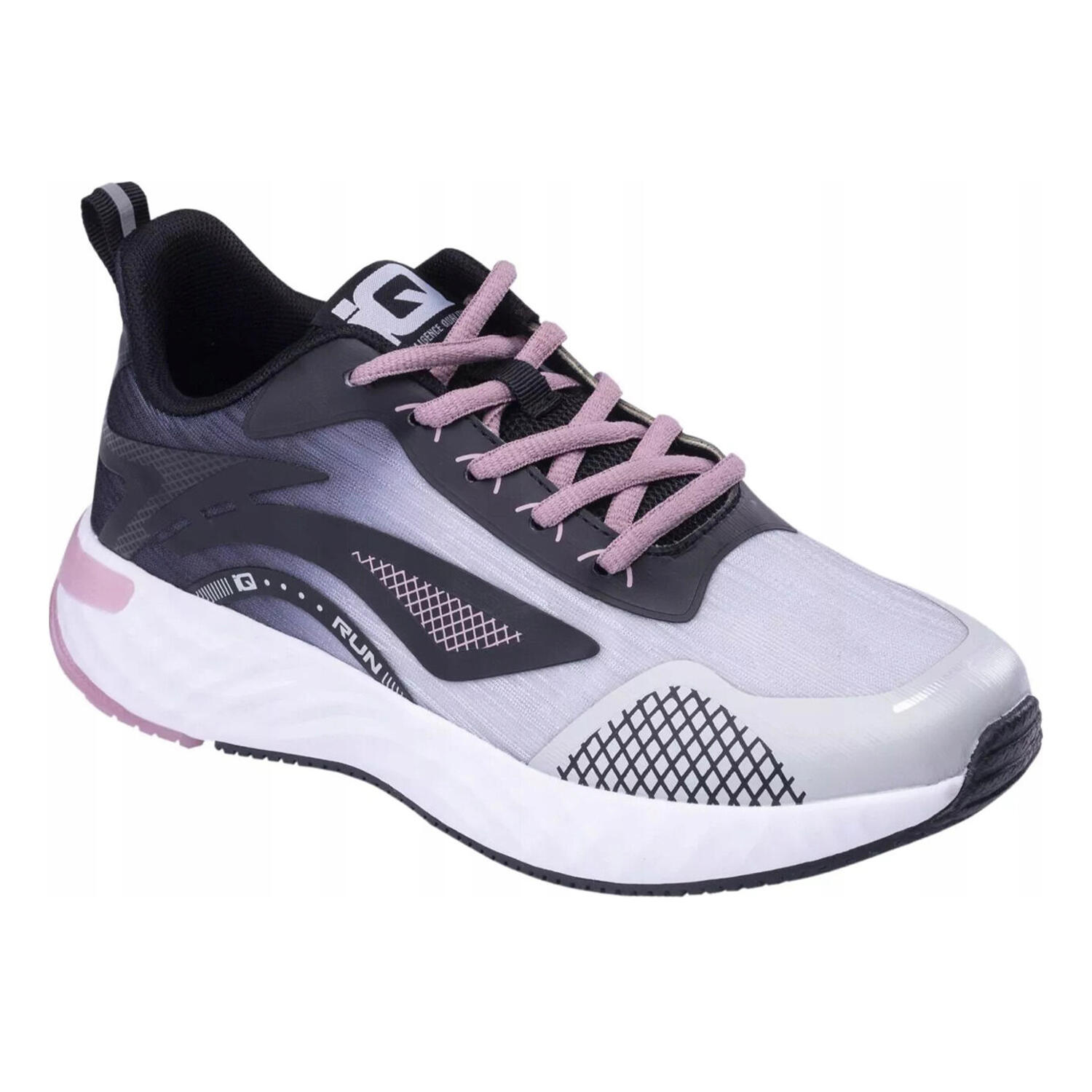 Iq - Baskets Graviter Tg Enfant (noir / Corail Clair) - Chaussures De Sport - Noir|rose - Decathlon