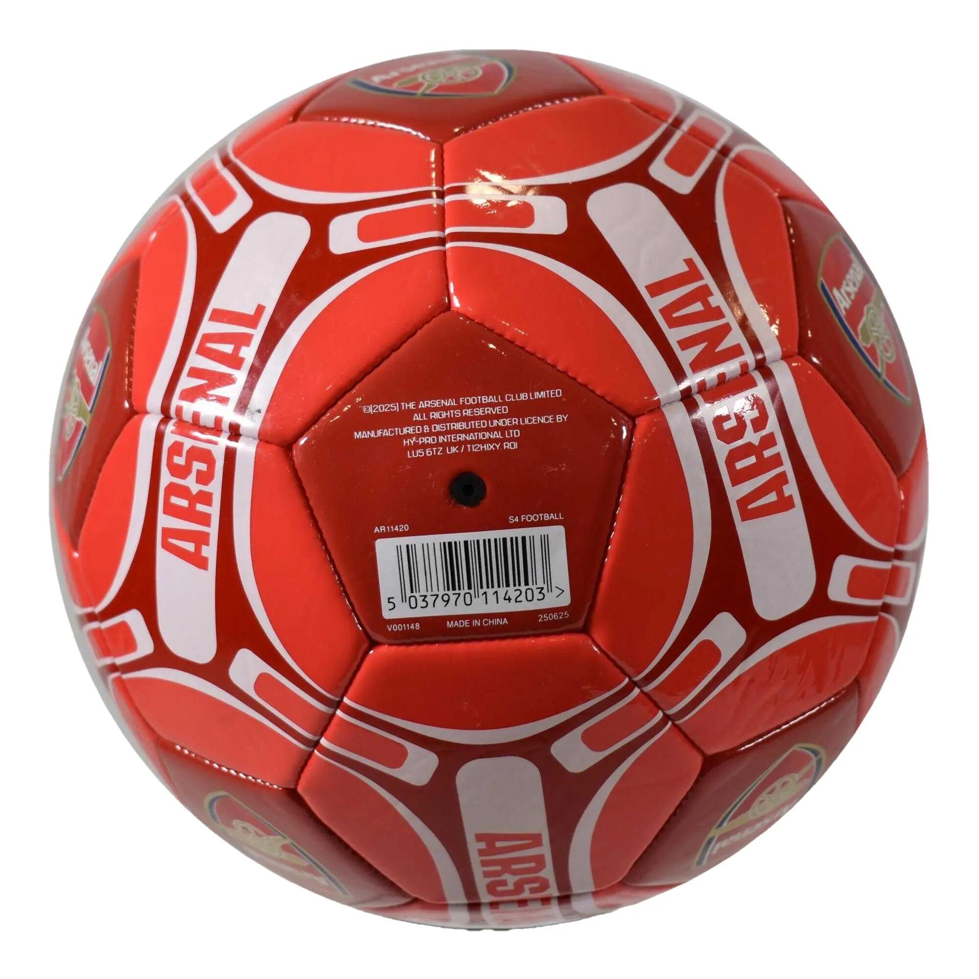 Crest Football (Red/White) 4 4/4