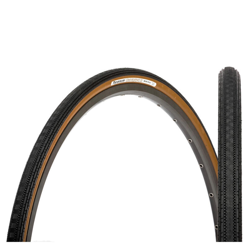 Gravelking Semi Slick Folding Tyre - 28'' - Noir/Marron