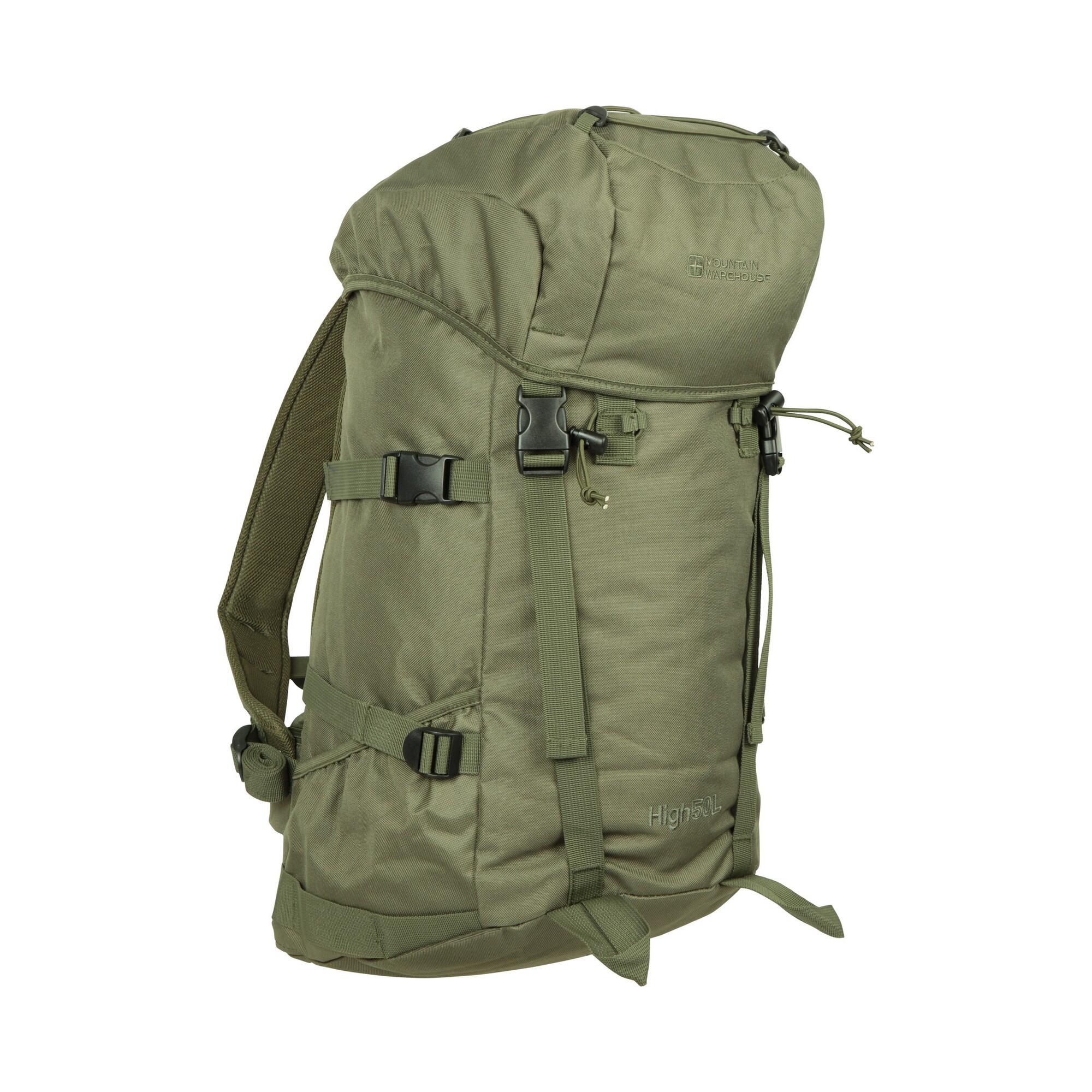 50L Zaino Mountain Warehouse High Verde 4/4
