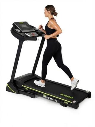 Bieżnia Elektryczna Składana Weep Move Mocna 3 Stopnie Nachyl. 16km/h 120kg