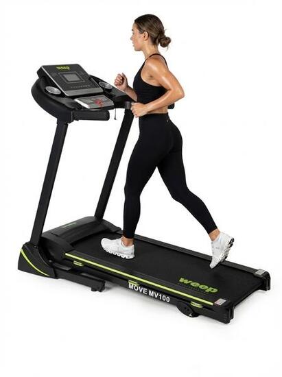 Bieżnia Elektryczna Składana Weep Move Mocna 3 Stopnie Nachyl. 16km/h 120kg