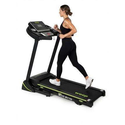 Bieżnia Elektryczna Składana Weep Move Mocna 3 Stopnie Nachyl. 16km/h 120kg