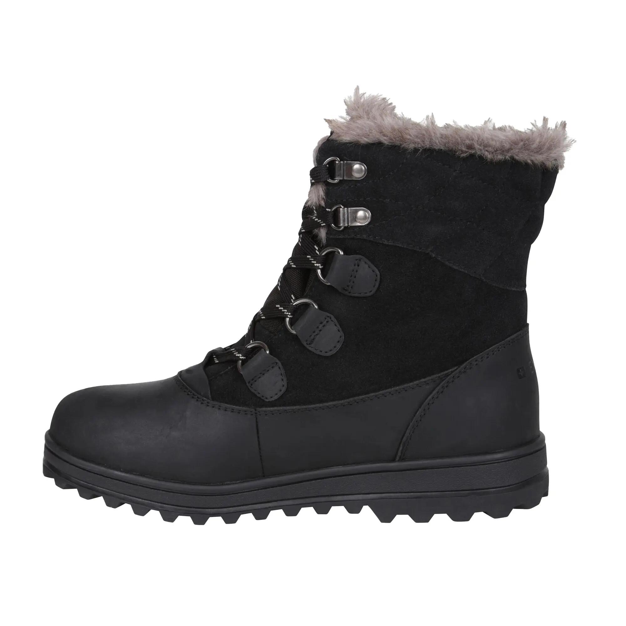 "Vostock" Schneestiefel für , Leder, Wasserfest Damen Schwarz 3/5