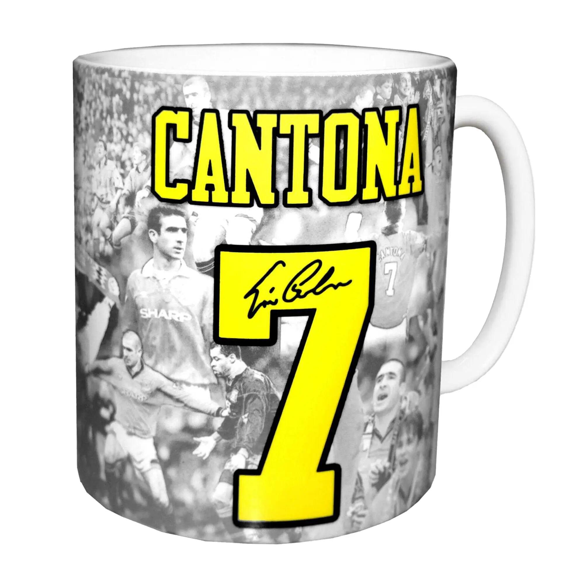 Mug ERIC CANTONA (Noir / Blanc) 2/2
