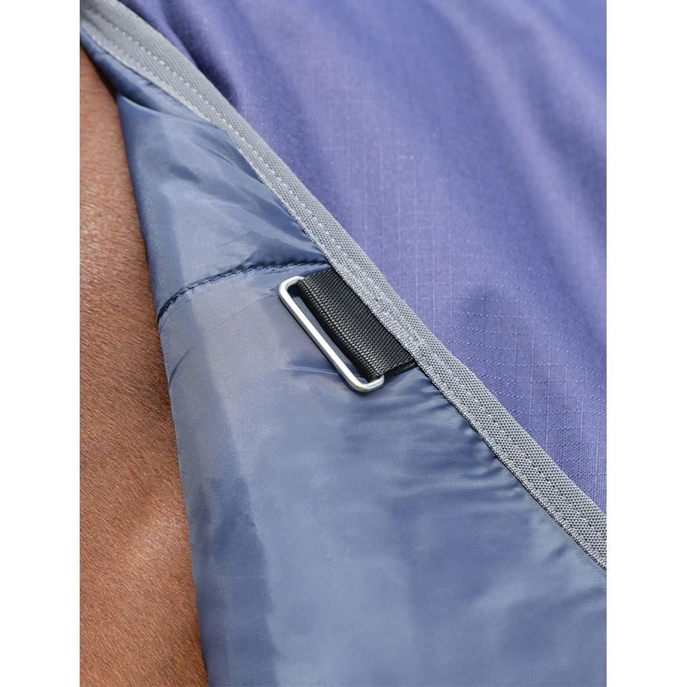 Comfitec Tyro Combo Neck 360g Horse Turnout Rug (Navy/Charcoal) 3/4