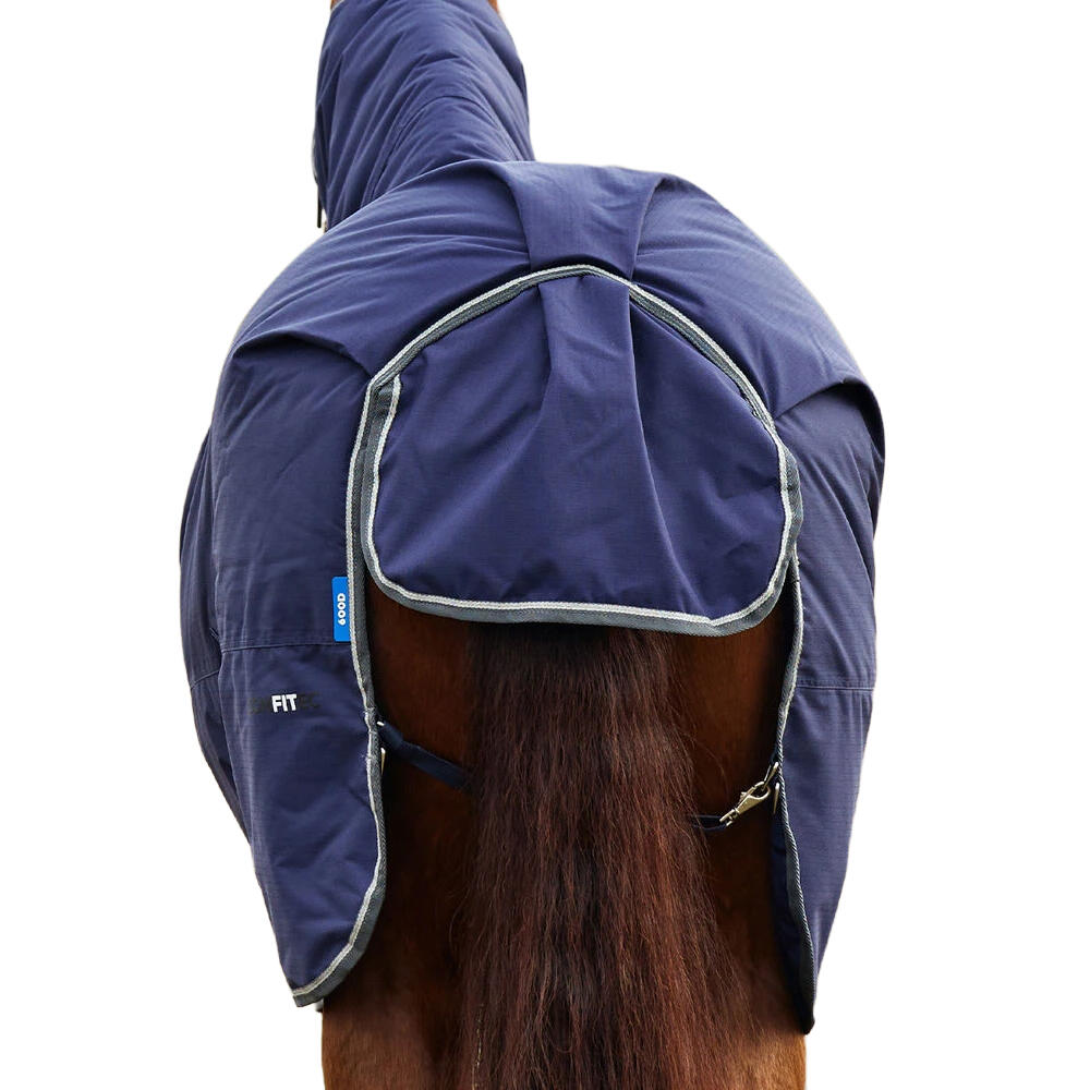 Comfitec Tyro Combo Neck 50g Horse Turnout Rug (Navy/Charcoal) 2/3