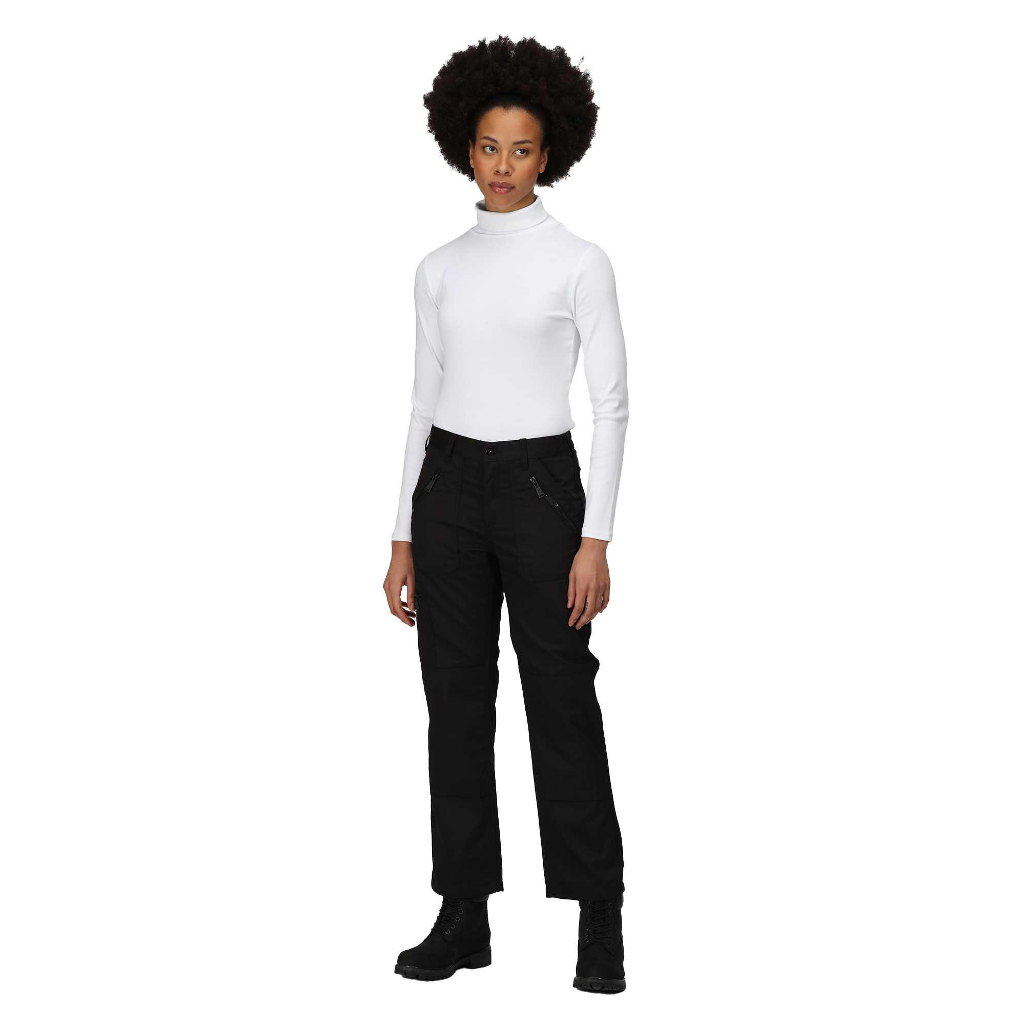 Pantalone Elasticizzato Donna Regatta Professional Pro Action Nero 4/5
