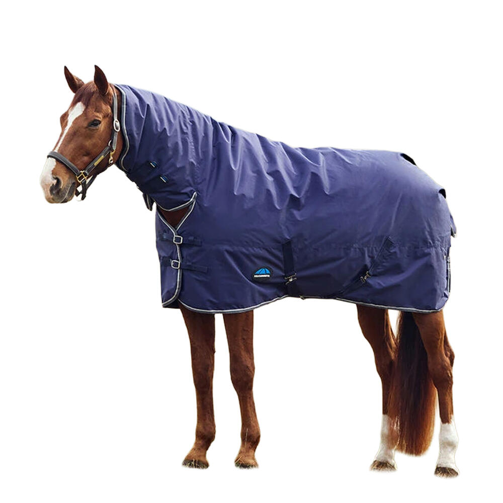 Comfitec Tyro Combo Neck 50g Horse Turnout Rug (Navy/Charcoal) 1/3