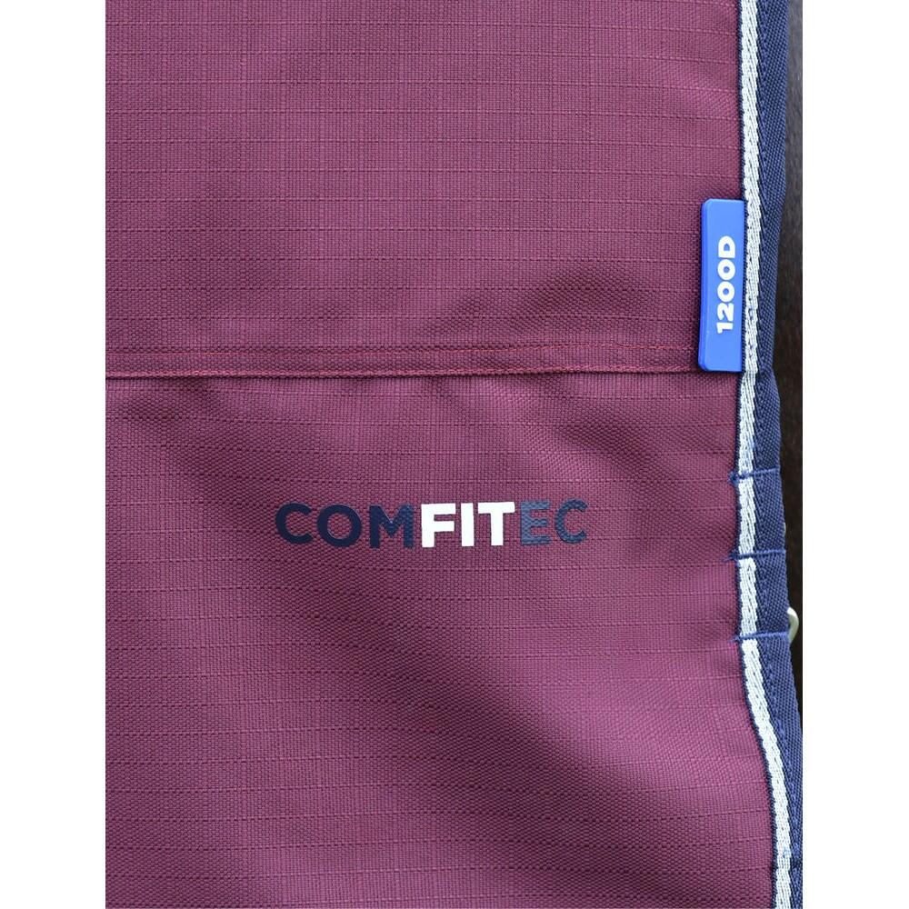 Comfitec Essential Combo Neck 220g Horse Turnout Rug (Burgundy) 4/4