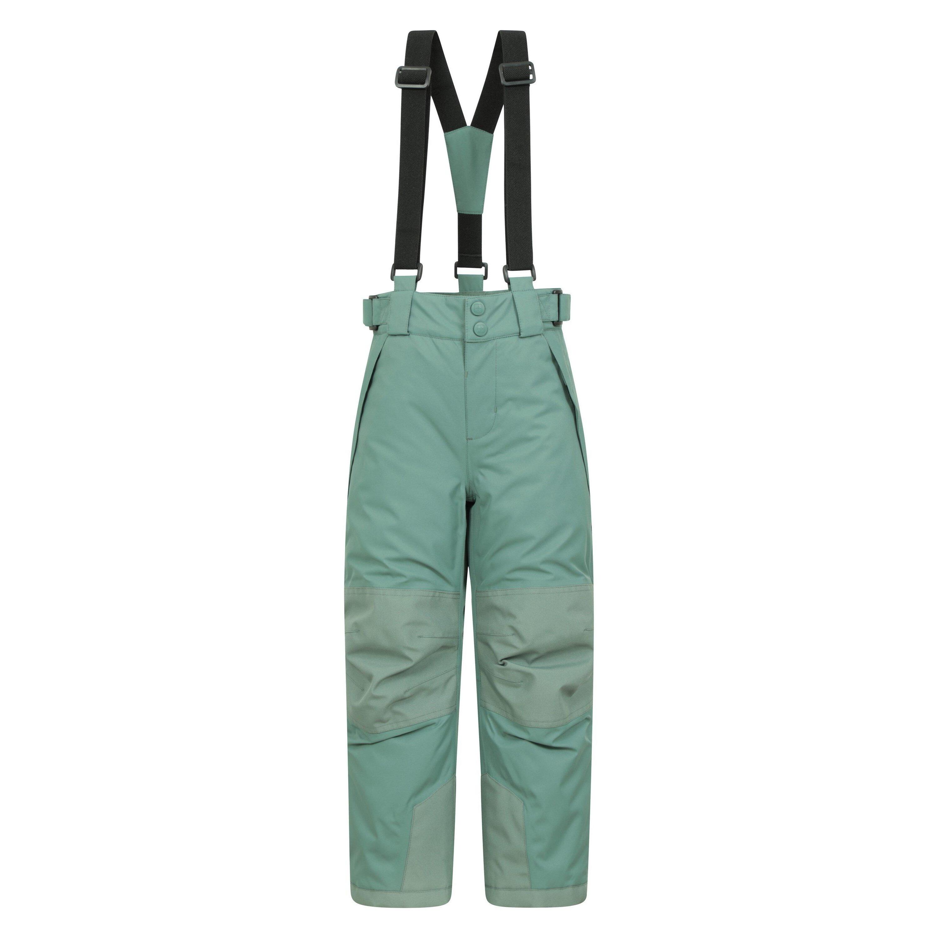 MOUNTAIN WAREHOUSE Childrens/Kids Falcon Extreme Ski Trousers (Light Khaki)