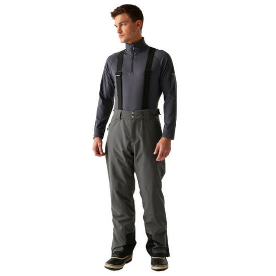 Uomo Pantaloni Da Sci Dare 2B Achieve II Nero