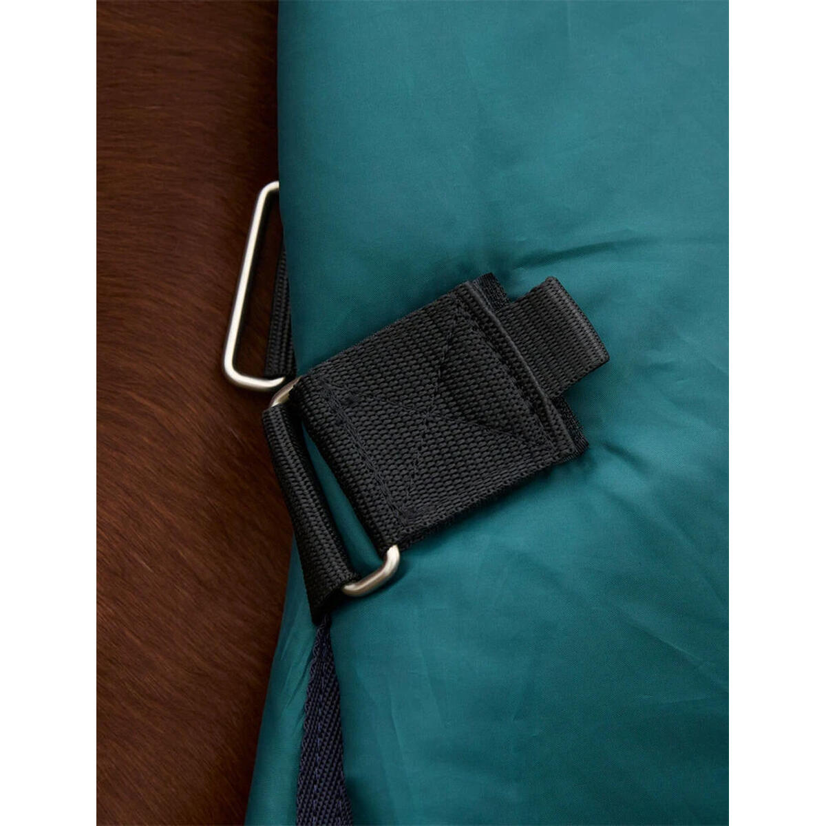 Couverture D´extérieur Pour Chevaux COMFITEC PLUS DYNAMIC (Vert Forêt / Bleu 4/4