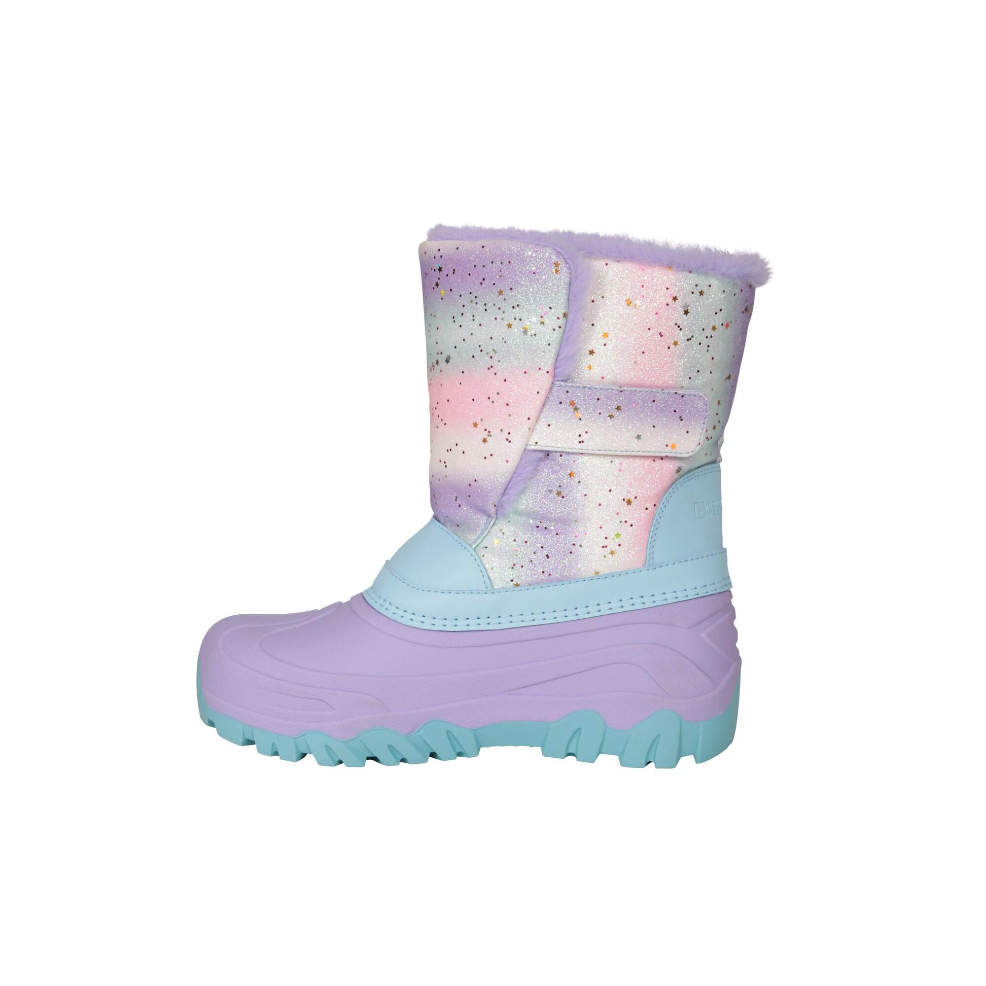 Aprèsskis Motif/style Boule De Neige Enfant (Irisé) 3/6