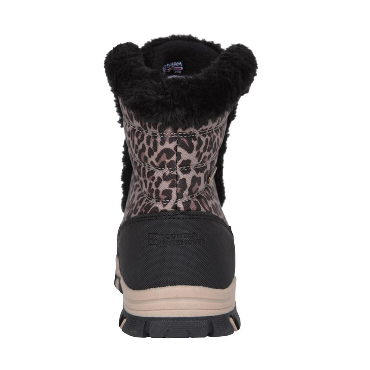 Aprèsskis Motif/style Imprimé Léopard OHIO Femme (Noir) 2/4