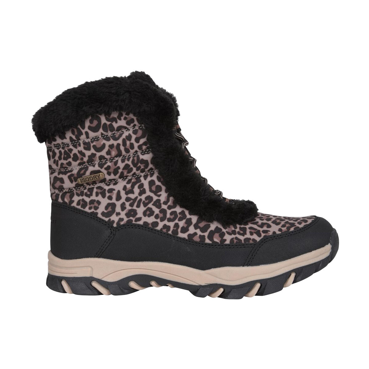 Aprèsskis Motif/style Imprimé Léopard OHIO Femme (Noir) 4/4