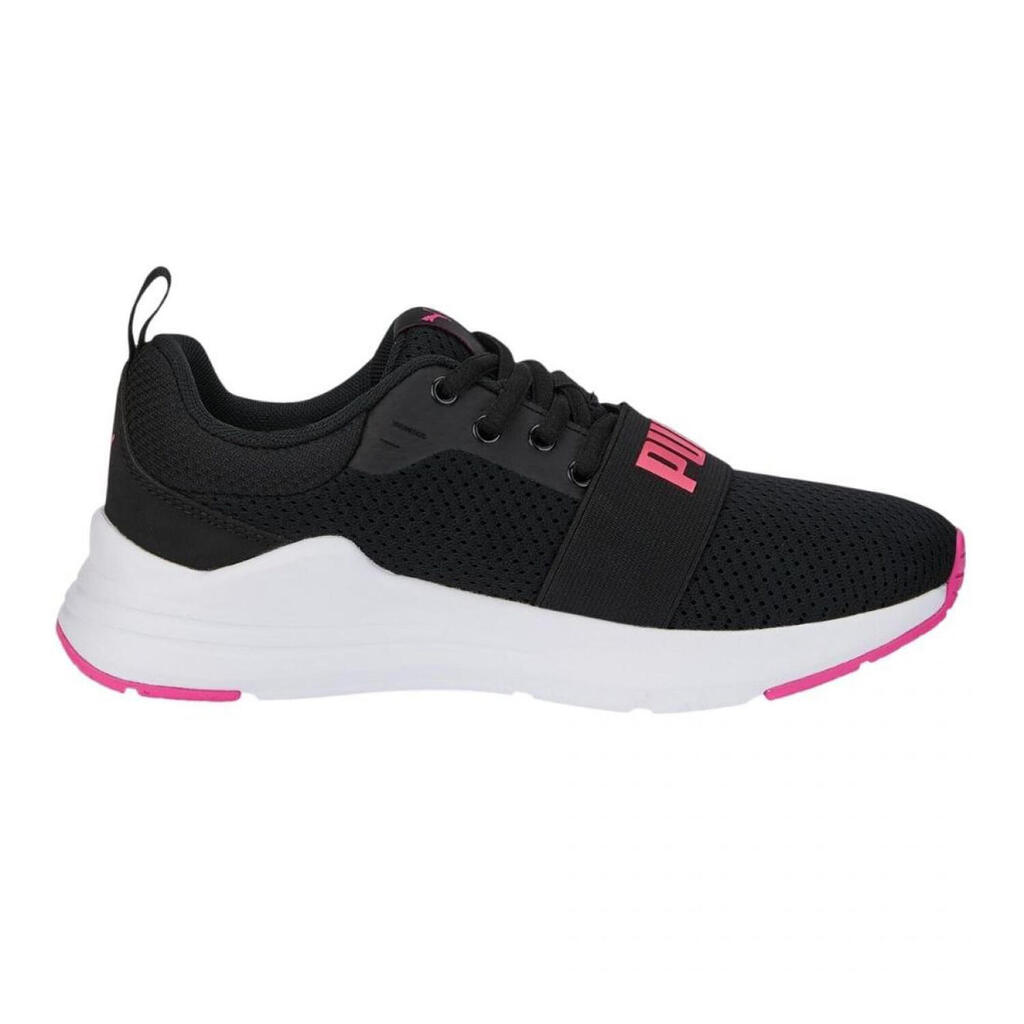 Childrens/Kids Wired Run Trainers (Black/White)