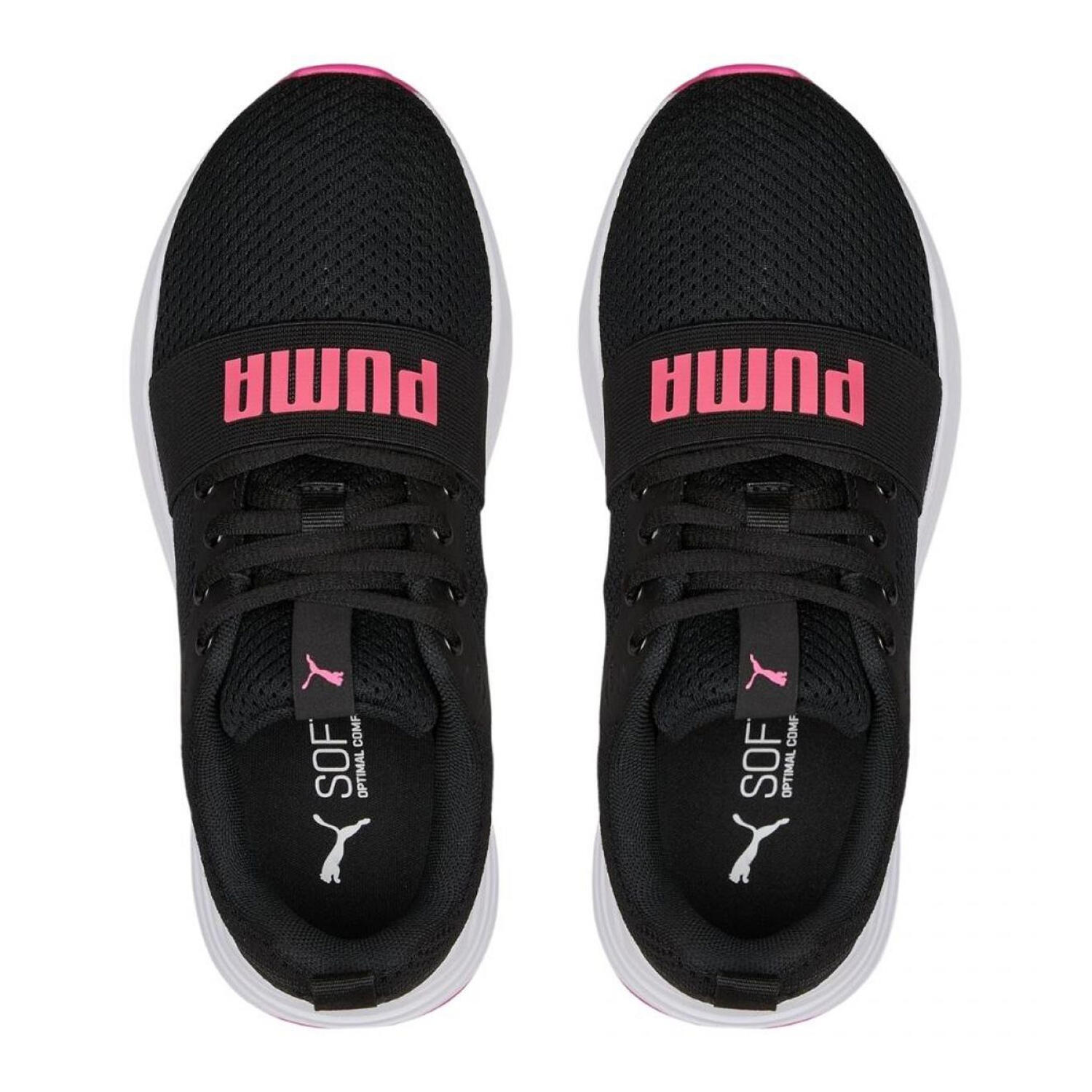 Zapatillas Deportivas Wired Run para Niños/Niñas Negro, Blanco 4/5