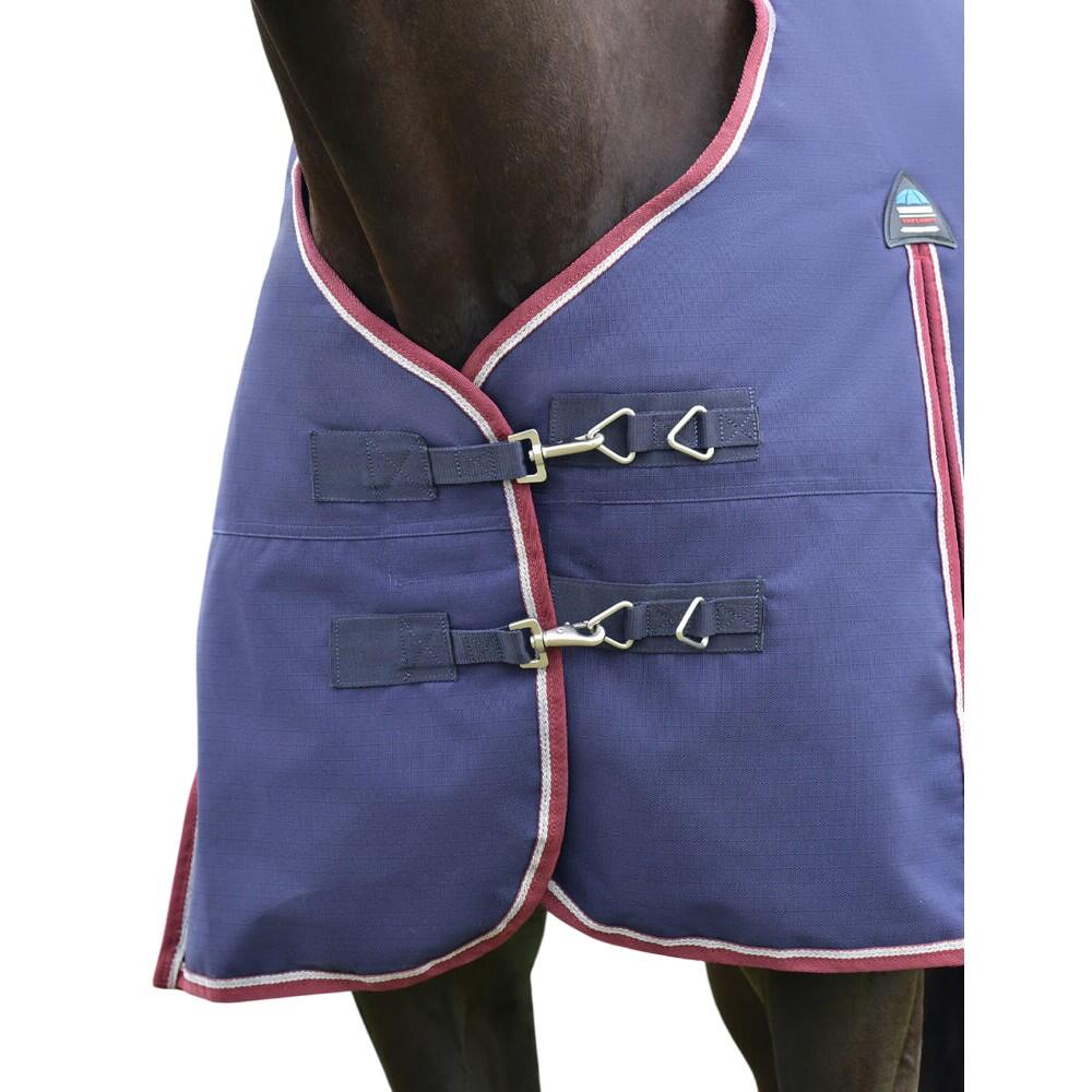 Comfitec Essential 220g Horse Turnout Rug (Navy/Burgundy) 2/4