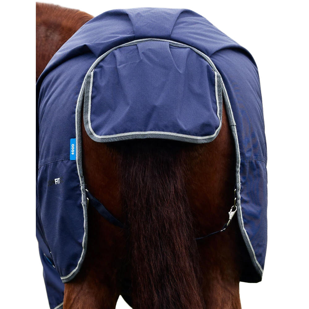 Comfitec Tyro StandardNeck 50g Horse Turnout Rug (Navy/Charcoal) 2/4