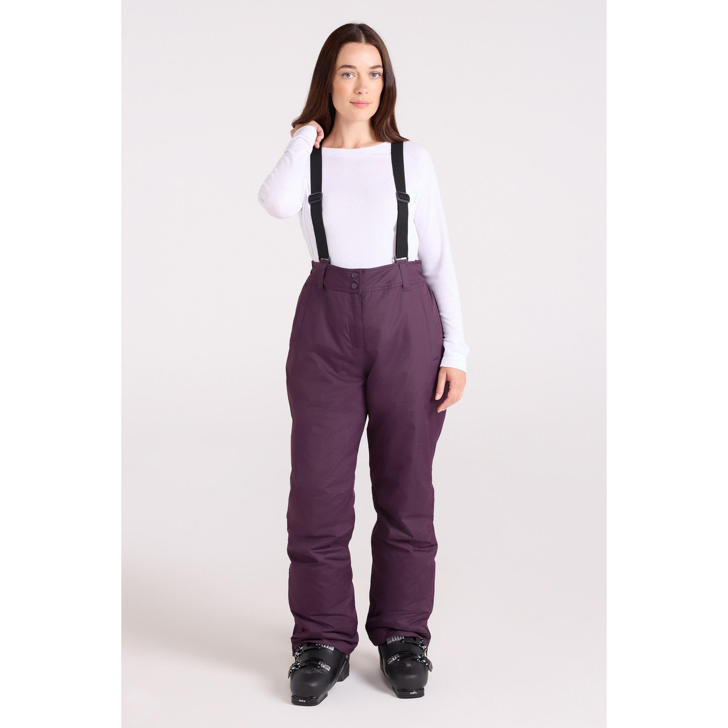 MOUNTAIN WAREHOUSE Womens/Ladies Moon II Ski Trousers (Dark Purple)