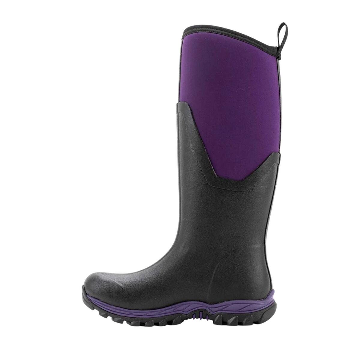 Bottes De Pluie Coupe Haute ARCTIC SPORT Femme (Noir / Açaï) 3/4