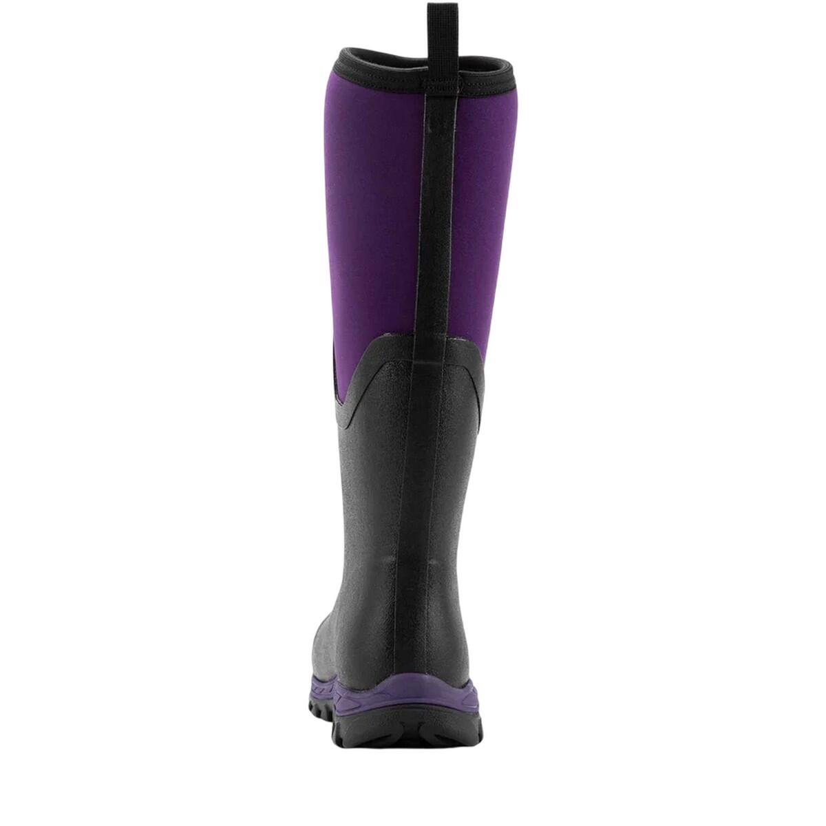 Bottes De Pluie Coupe Haute ARCTIC SPORT Femme (Noir / Açaï) 2/4