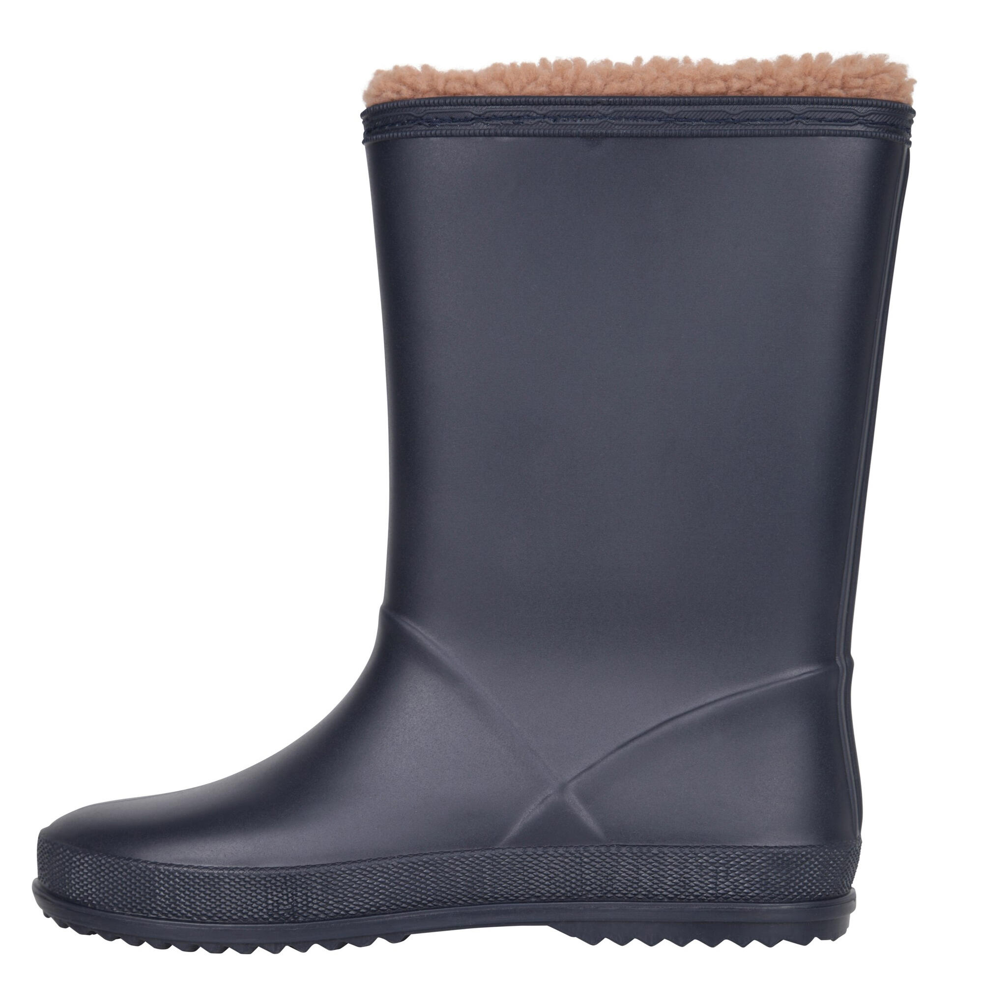 Bottes De Pluie Motif/style Neige Enfant (Bleu Marine) 3/4