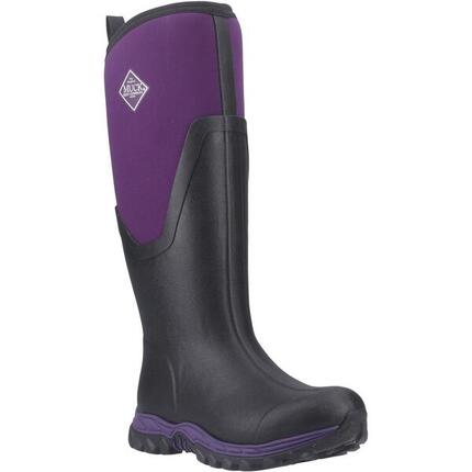 Bottes De Pluie Coupe Haute ARCTIC SPORT Femme (Noir / Açaï)