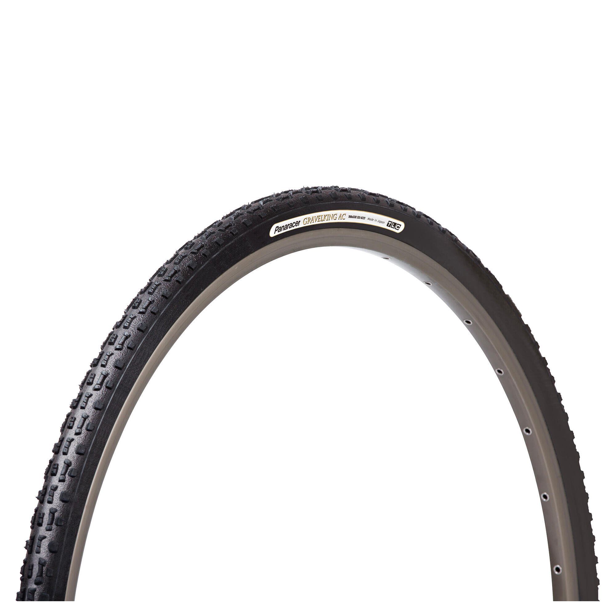 PANARACER Panaracer GravelKing AC TLC Folding Tyre Black/Black 700 x 33c