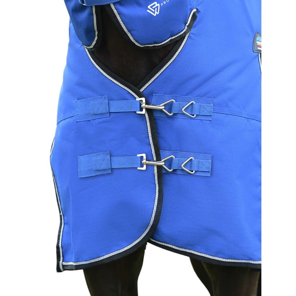 Comfitec Essential Combo Neck 220g Horse Turnout Rug (Cobalt/Black) 3/4