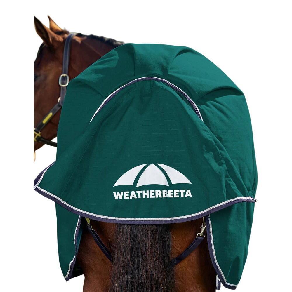Comfitec Plus Dynamic StandardNeck Logo Horse Turnout Rug (Forest Green/Navy) 2/4