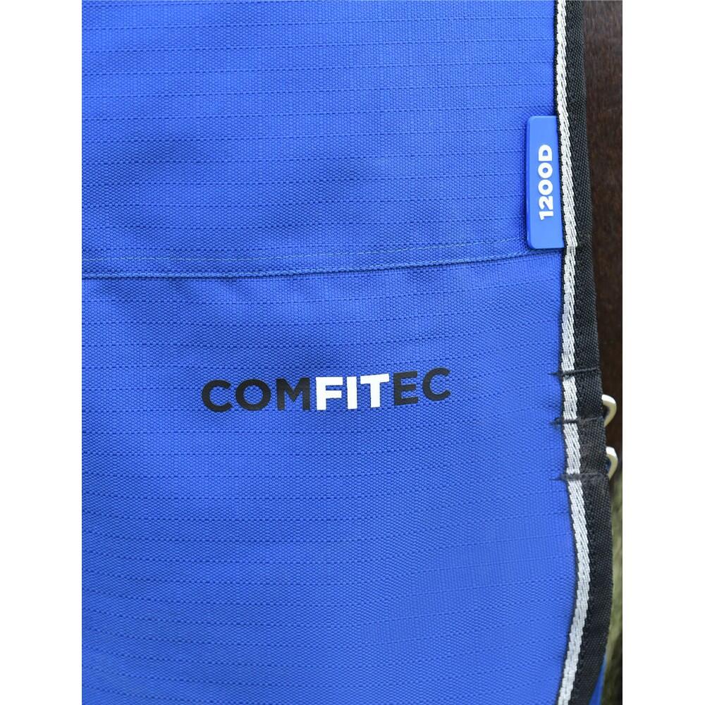 Comfitec Essential Combo Neck 220g Horse Turnout Rug (Cobalt/Black) 4/4