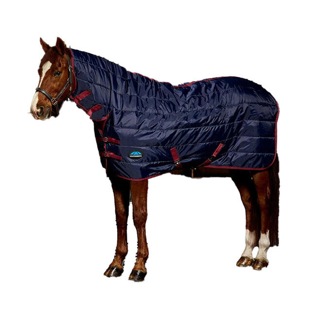 EQUITHÈME Couverture De Pluie Et Anti-mouches Avec Col 420D